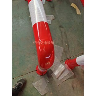 中石化加油站防撞护栏 钢管挡车器隔离栏型型弧形防撞柱
