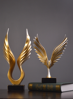 大鹏展翅创意艺术  现代家居饰品客厅办公室酒柜书柜