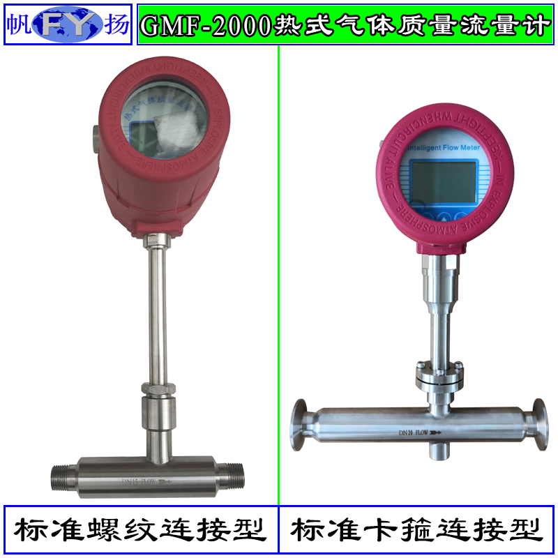 GMF2000质量流量计 气体质量流量计 热式气体质量流量计 氮气氧气