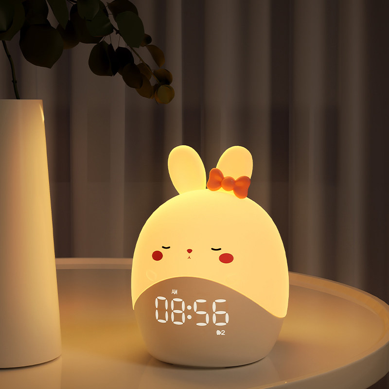 智能闹钟一体小孩自律儿童男孩强力叫醒中生学生