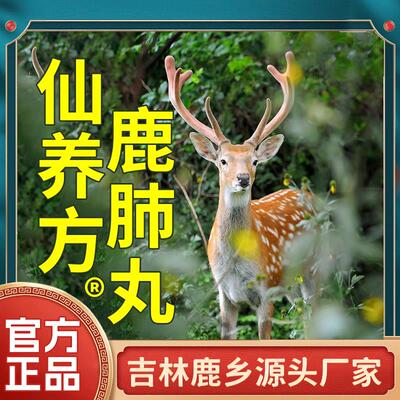 仙养方肺丸，双阳梅花鹿之乡 真材实料，鹿肺精华 正鹿品保障专卖