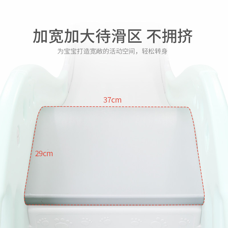 儿童加长加厚滑梯室内小型滑梯幼儿园游乐场宝宝滑滑梯