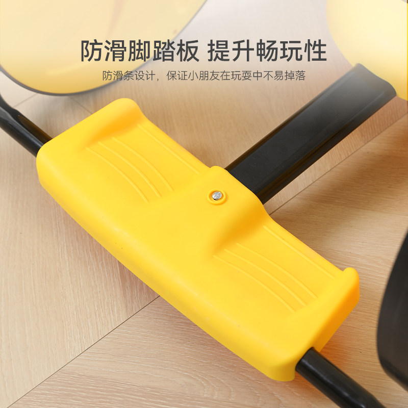 幼儿园儿童手摇感统训练器材摇摆滑行滑板器械轮童