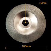 金刚石玻璃磨片金刚砂玻璃切片瓷砖打磨抛光玉石琥珀切割片碗磨片