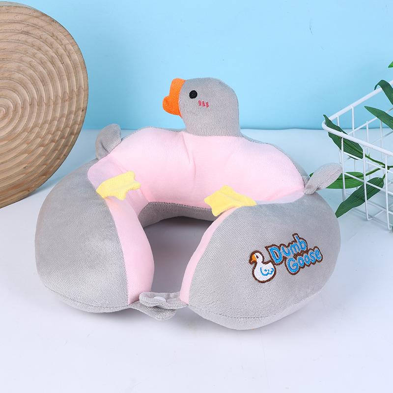 u型枕护颈车用睡枕颈椎记忆棉脖枕u形枕头可爱头枕靠枕脖子可拆洗
