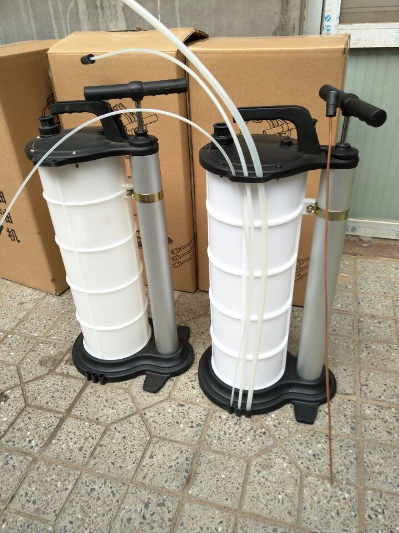 包邮9升汽车手动抽油机发动机抽油泵 机油换油工具 抽吸油器 铜管