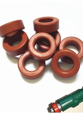 100只红色氟胶密封圈16×5.86×9mm适用于丰田电装喷油嘴