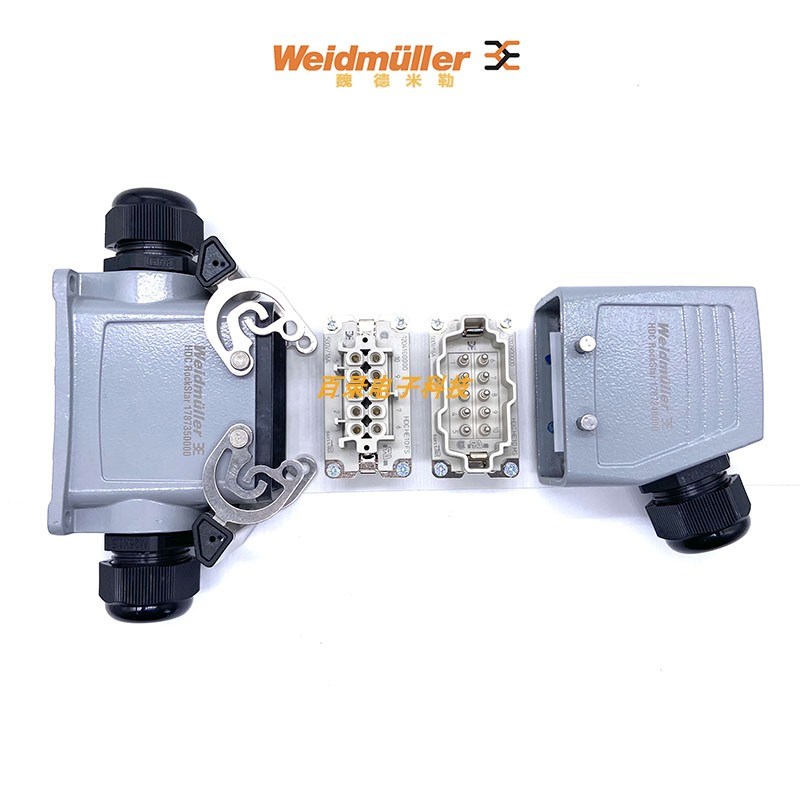 Weidmuller魏德米勒重载连接器 1204100000 1203900000 10芯套件