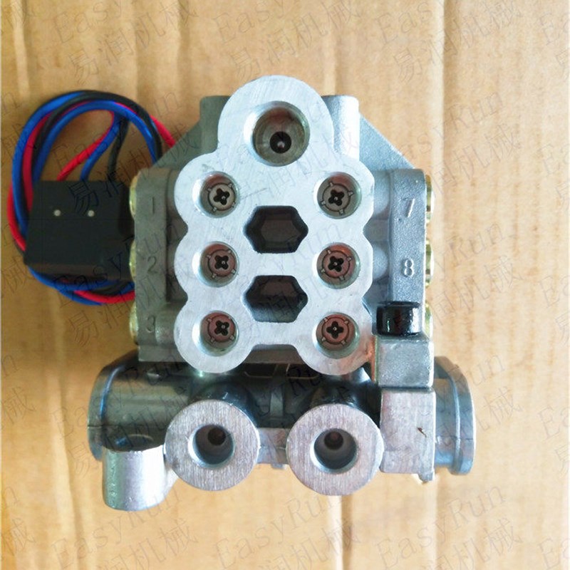 同款IHI黄油分配阀冲床黄油分配器MU-12M/MU-16M一分16点