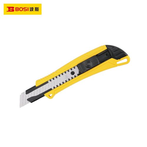 波斯工具 单把美工刀 刀片裁纸刀壁纸刀大码刀架介刀 BS310051