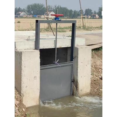 机闸一体分体铸铁闸门钢制闸门渠道河道水库手动液压电动闸门