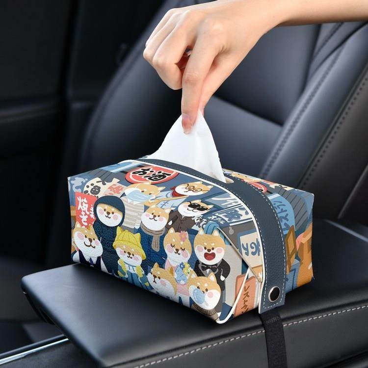 好多动物 车载纸巾盒创意车内抽纸盒汽车纸巾包扶手箱抽纸盒车用,收纳整理,纸巾盒,淘宝优惠券,粉丝福利购,淘宝优惠卷