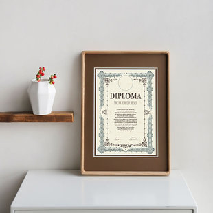 营业框挂墙ea4框实木展示证照相框海报框奖状装裱画框