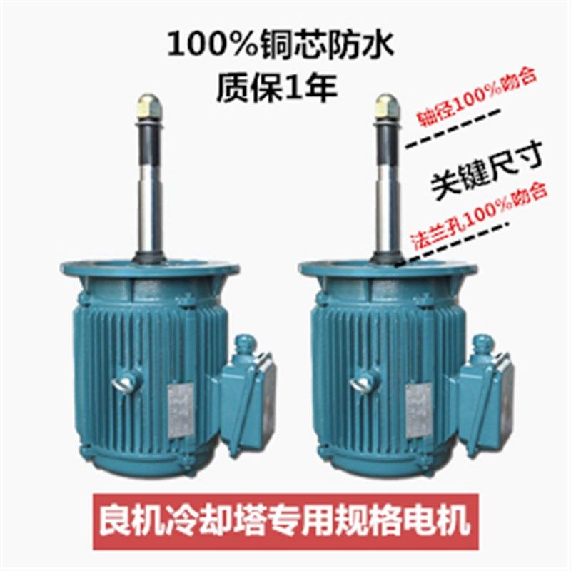 3.7KW-10P良机冷却塔电机良机LBCM-100T水塔铜芯防水马达5HP-10P