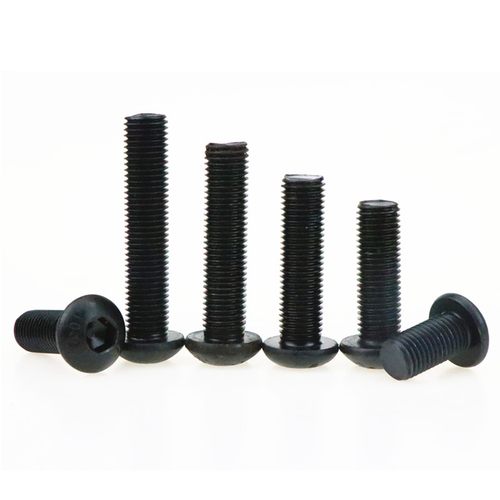 10.9级半圆头内六角螺丝钉DIN7380盘头螺杆圆杯螺钉平圆头螺栓M20