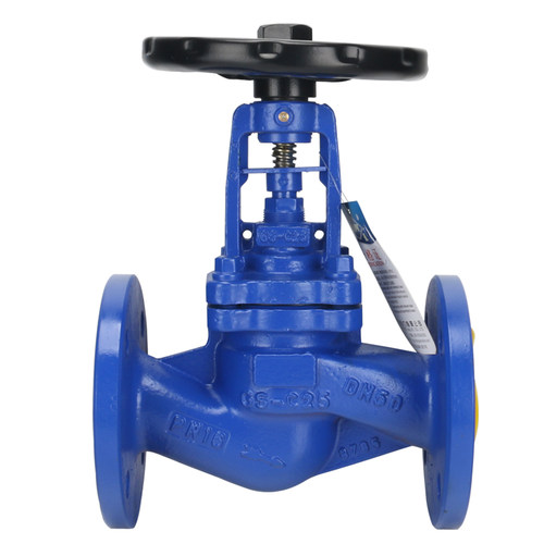 波纹管蒸汽手动截止阀WJ41H-16C铸钢德标截止阀DN15/25/40/80/200