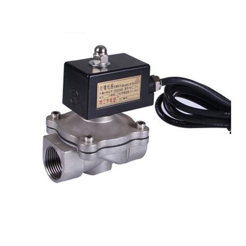 304不锈钢防爆电磁阀水阀气阀AC220VDC24V4分6分1.2寸1.5寸DN1520