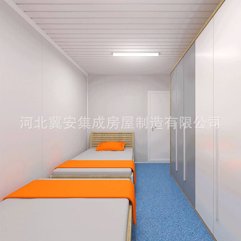 打包箱房 可移动办公简易房工地住人临时活动板房全拼集装箱房