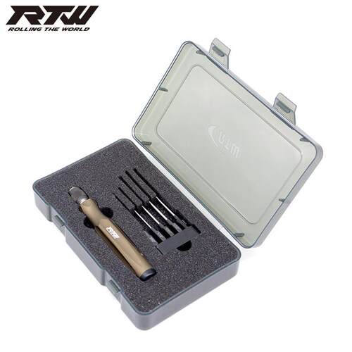 RW亚拓内MYD六角螺丝刀T组组套套模型装工具5合德国螺丝起子批头