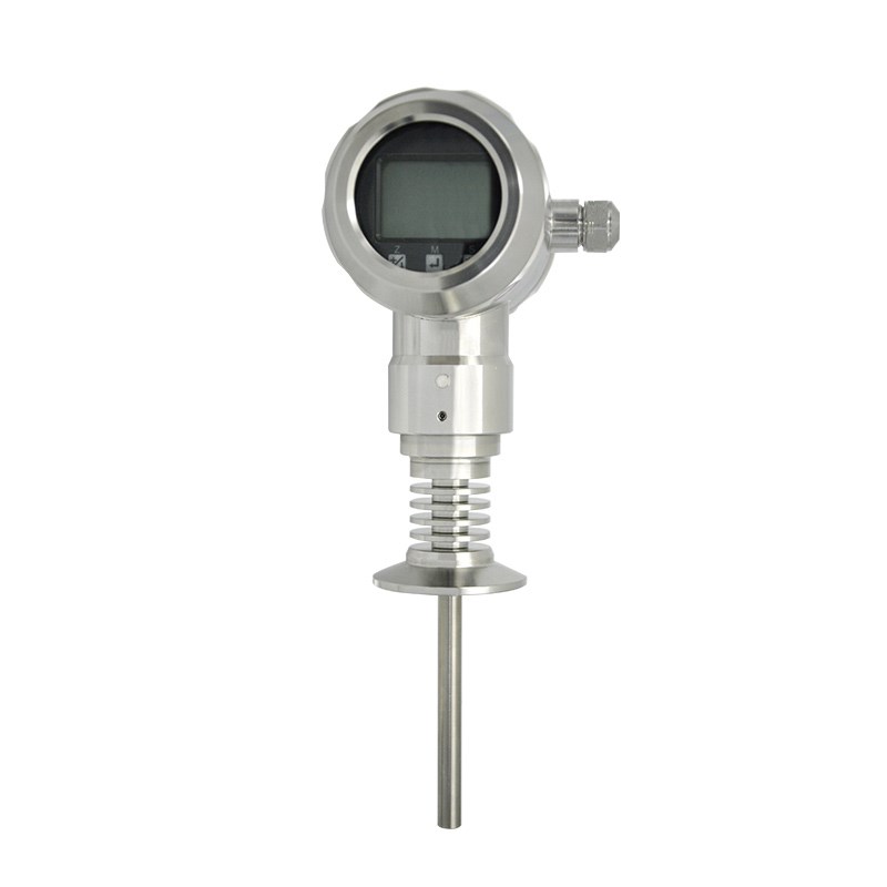 智能数显温控开关传感器高精度卫生型卡盘插入式温度变送器4~20mA