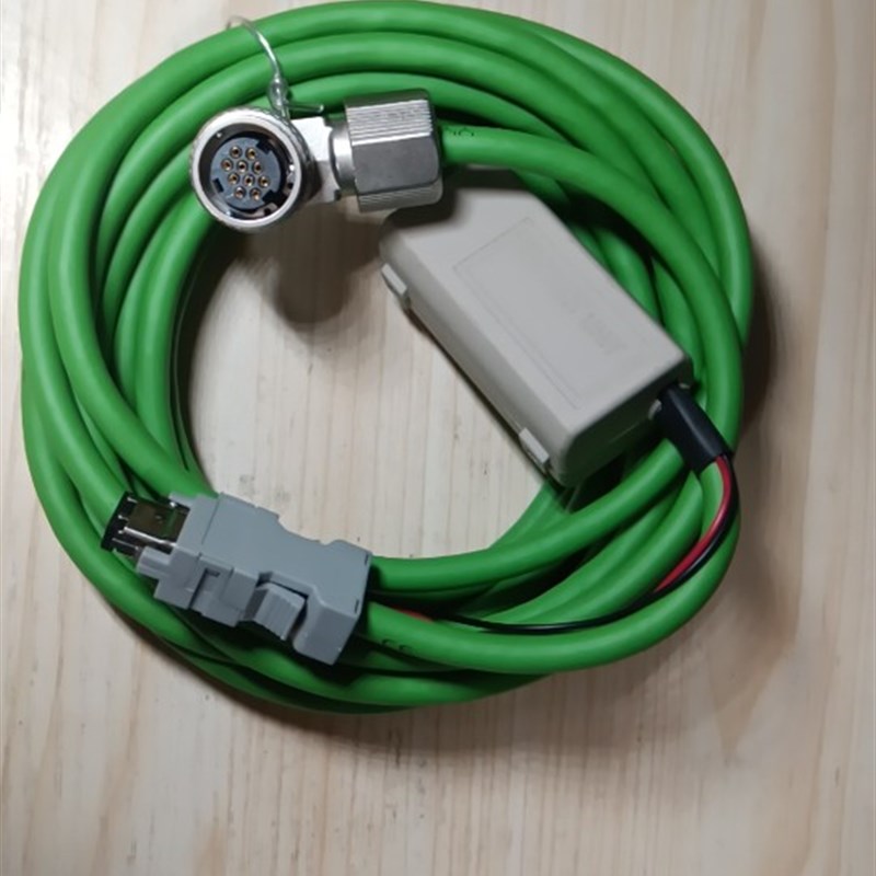 禾川X2E X3E驱动器编码器线CAB-ENC100A-3绝对值100A-ABS 动力线