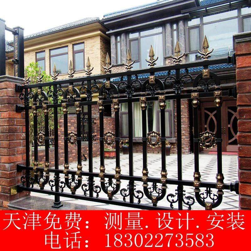 天津栏铝艺围栏铸小铝铝合金院别墅高端阳台小区栏杆护定制