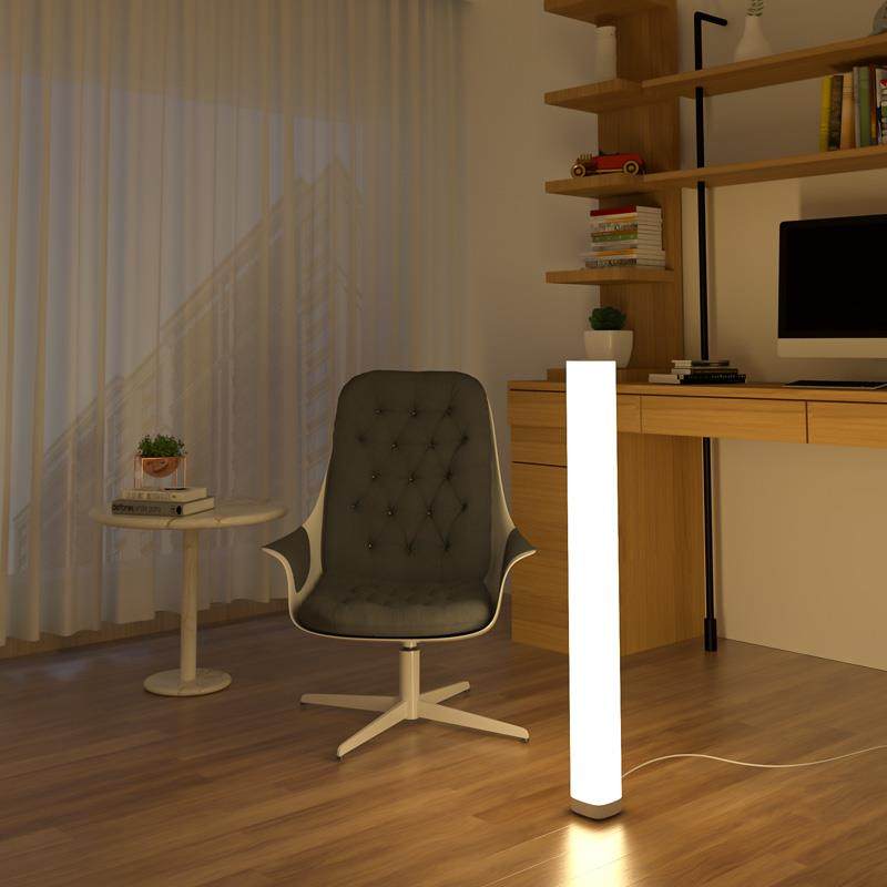极定-RN02简落地灯客沙氛发卧室床头灯可遥控时简约北欧立式厅台