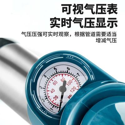 马炮桶厕疏通器一通下水道管堵塞工具高压气皮搋子所管道疏通道通