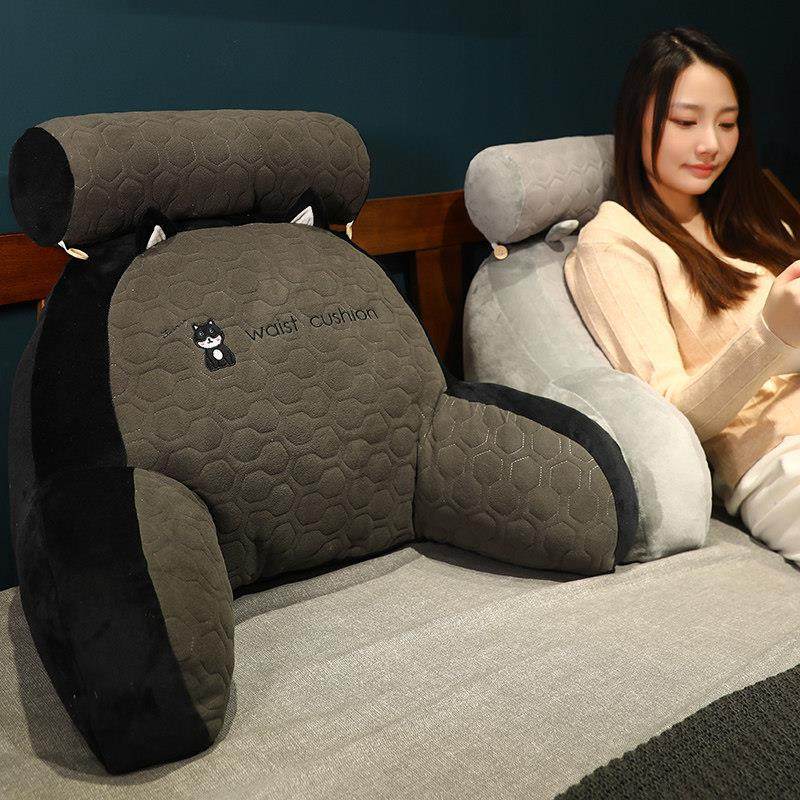 暖感乳软胶靠垫包护腰靠枕床大靠背沙发抱枕床上枕头床MG-NGRJH靠,居家布艺,床头靠垫,淘宝优惠券,粉丝福利购,淘宝优惠卷