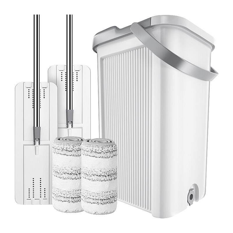 美丽雅特大号平板人拖拖家无品牌/用把免手洗一拖布净懒拖地神器