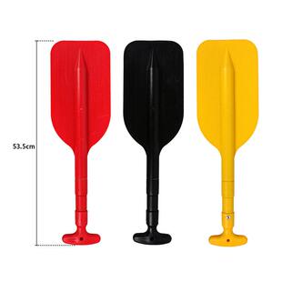 皮ZER划艇独木铝舟桨板加节厚合金可调橡皮艇船桨可伸缩携式儿童