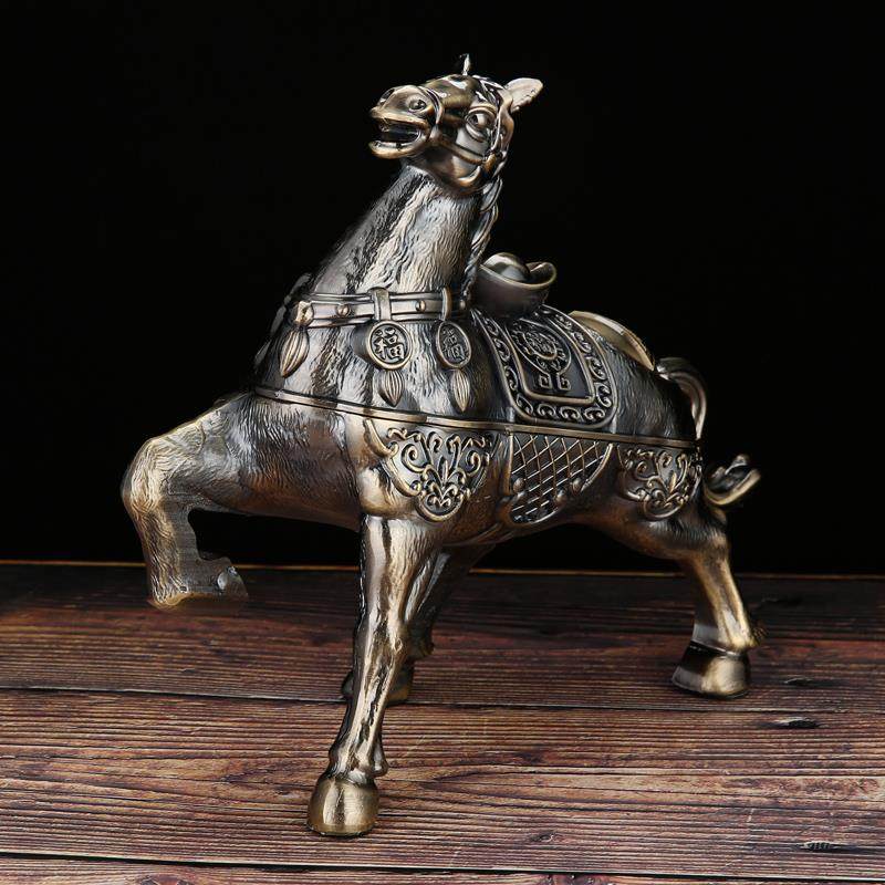 马到成功烟灰缸家用客厅意纳伊丝（个性办奢公缸室轻防飞灰创烟味