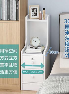超窄头0柜ijHzA8X82/30简现代置物架迷你小型北欧风in床s网红收约