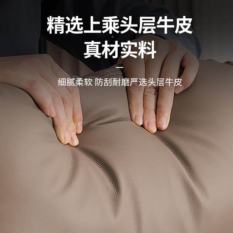 皮老板椅可躺818体商务家用舒适办公椅办座公室真椅人久坐电脑椅