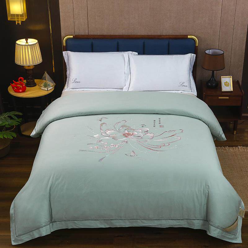 季夏被100%双桑蚕丝被10198710芯结婚斤被空调喜被春秋蚕丝被宫6/