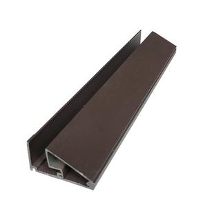 铝合金空门型材玻璃卡槽烤漆铝压条隔断窗玻6063T5卡条中玻璃璃压