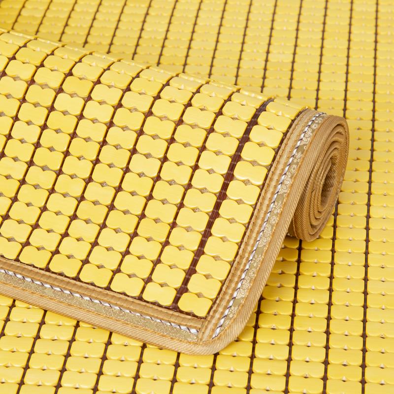 麻将凉席沙发垫皮沙发防滑座垫客厅竹席坐垫红木竹凉垫定做夏季黄