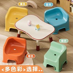 凳踮脚宝宝椅 儿童凳子椅子餐桌靠背椅家用小板凳学习矮凳客厅换鞋