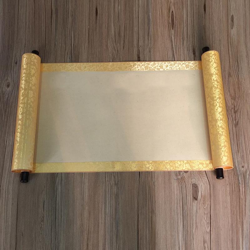 礼金薄 商务卷轴 聚会签到 青花瓷签到 签名册 签名簿 条幅 横幅