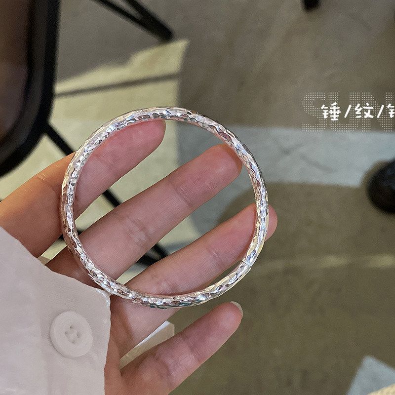 XBK纯9999不规则圆棍手工足银锤