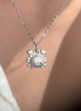 XBK链冷淡装饰锁骨螃蟹简约项链