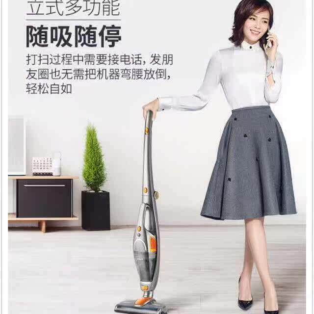 莱克吸尘器家用手持式强力无线迷你大功率吸尘机静音无耗材1003L