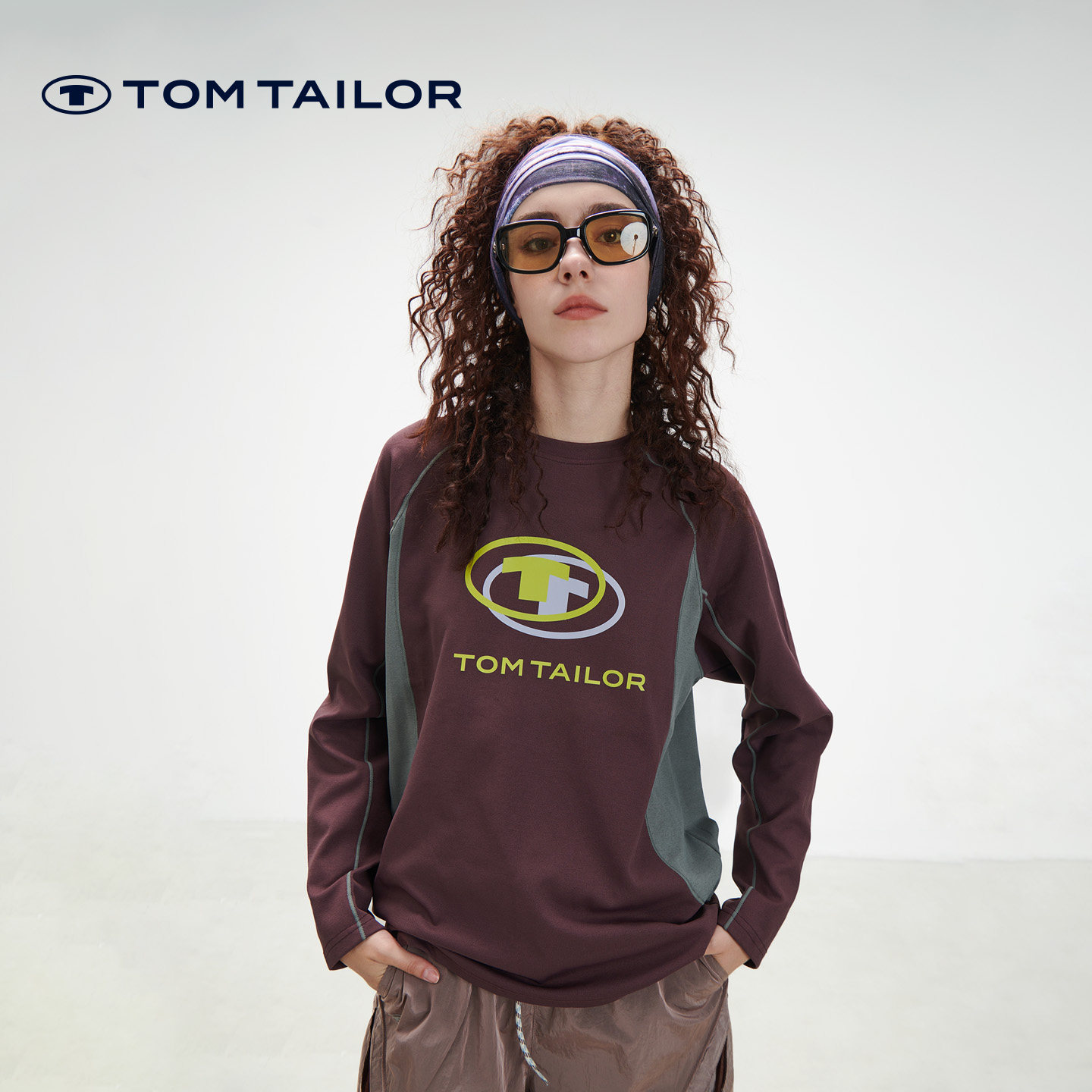 汤姆泰勒秋季防晒透气长袖T恤