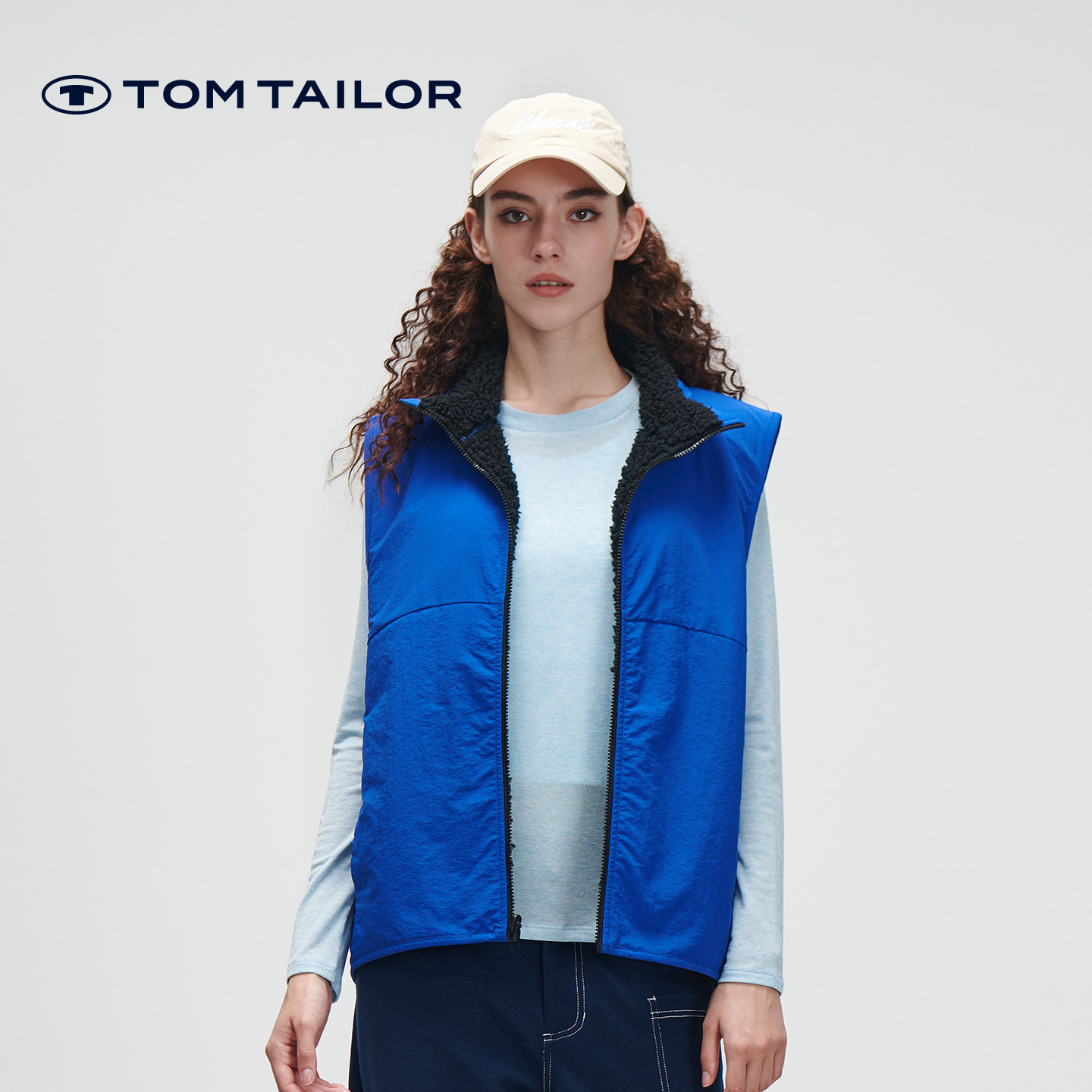 汤姆泰勒双面穿买家摇粒绒保暖女