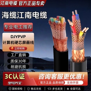 江南电缆 DJYPVP 国标 无氧铜 铠装 计算机屏蔽控制 硬线
