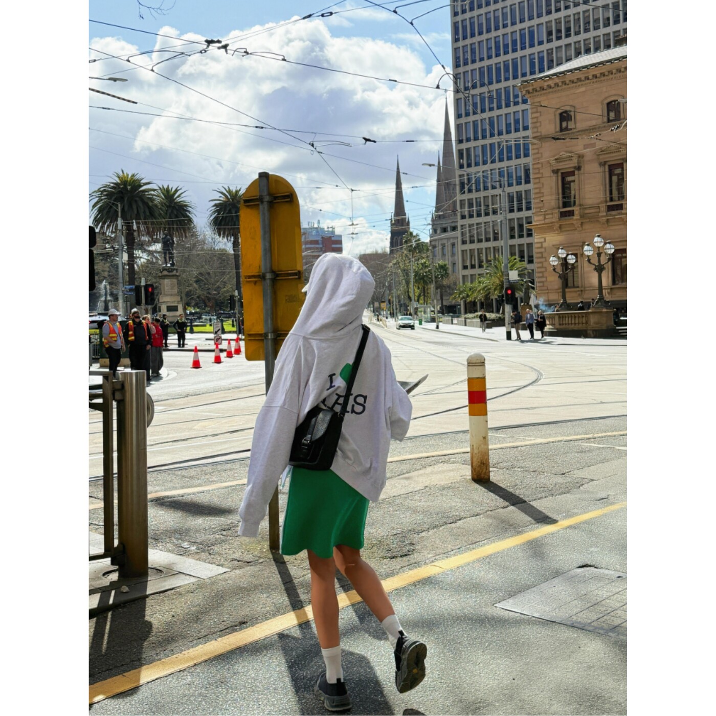 顽季果巨韩秋冬穿搭爱心字母印花宽松拉链开衫连帽卫衣女外套上衣