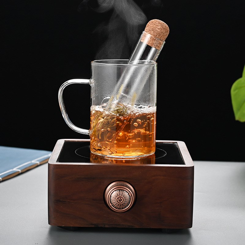 玻璃试管茶漏滤茶器懒人u喝茶泡茶神器茶具配件创意茶隔茶滤