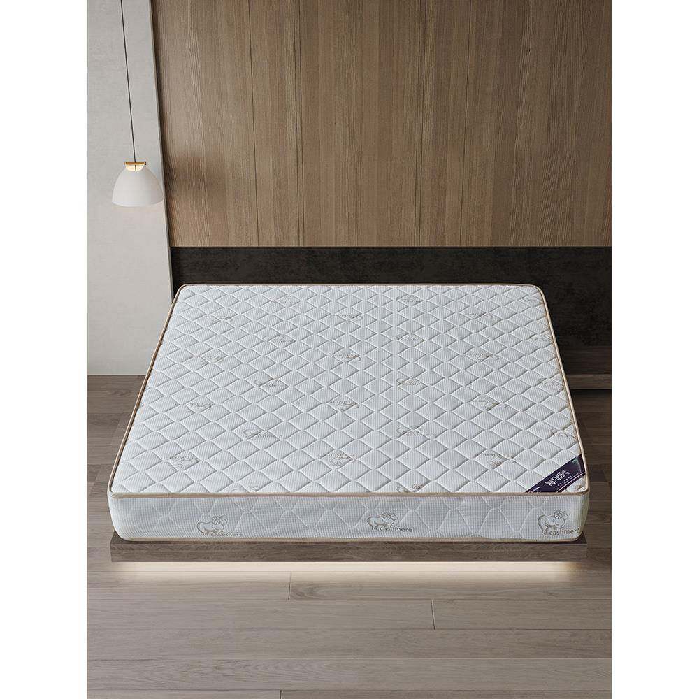 山羊绒3E椰棕床垫1.8米进口天然乳胶席梦思双人床垫可定制折叠