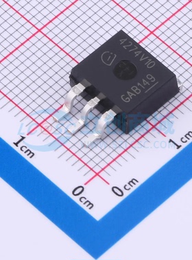 线性稳压器(LDO) TLE4274G V10 TO-263-3 10V 400mA 固定