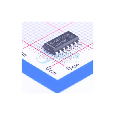 原装 FET输入运放 TL074BCDR SOIC-14 全新